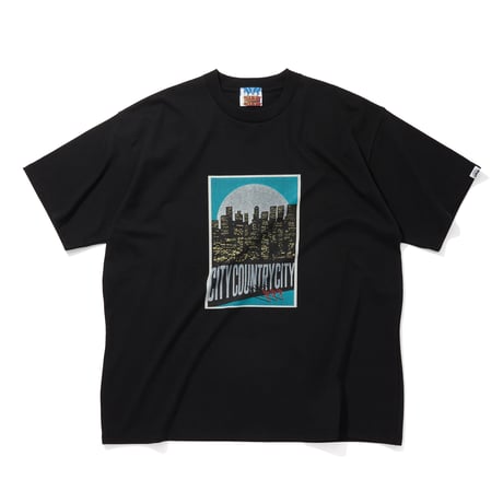 【BLK/WHT】CITY COUNTRY CITY CCC×WAR_COTTON L/S T CITY COUNTRY CITY x WAR_COTTON L/S T-SHIRTS_ART