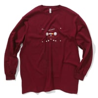 ARCHIVE SALE_COTTON L/S T-SHIRT_City Country City_BURGUNDY