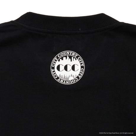CITY COUNTRY CITY x BOB MARLEY_COTTON T-SHIRT_LEGEND_BLACK