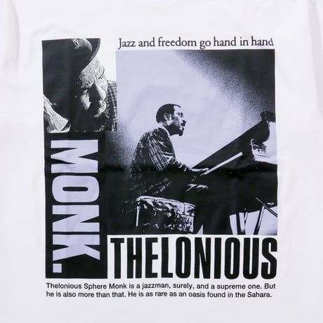 Cotton T-shirt_Thelonious Monk (Piano,Composer)