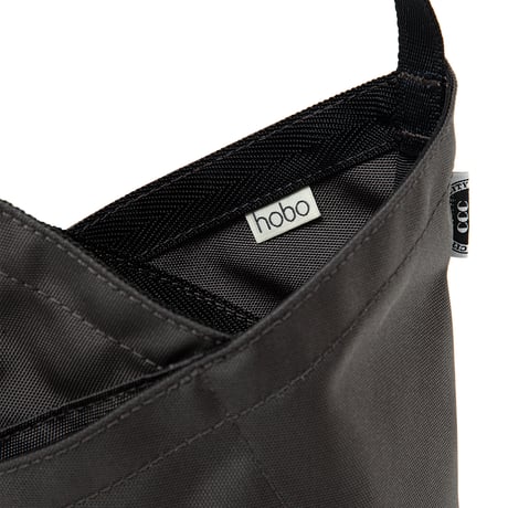 AZUMA SHOULDER BAG  NYLON OXFORD for CITY COUNTRY CITY_CHARCOAL