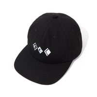 Embroidered Logo Denim Cap_City Country City_Black
