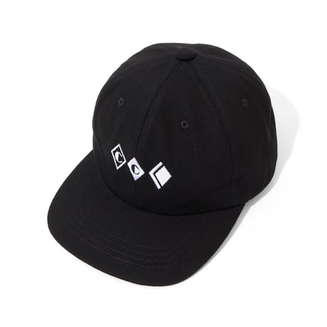 Embroidered Logo Denim Cap_City Country City_Black