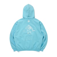 CITY COUNTRY CITY x LONNIE LISTON SMITH_COTTON HOODIE_BLUE