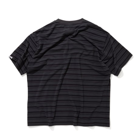 Embroidered Logo Overdye Boder Pocet T-shirt