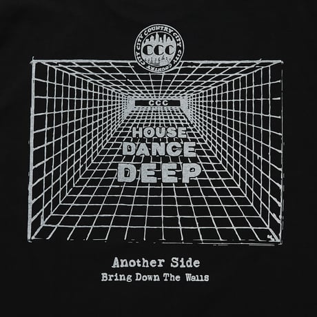 Cotton T-shirt_HOUSE,DANCE,DEEP_BLACK