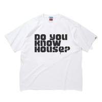 COTTON T-SHIRT_DO YOU KNOW HOUSE?_WHITE