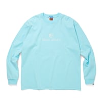 COTTON L/S T-SHIRT_Music always_BLUE