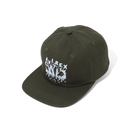 CITY COUNTRY CITY x AVIREX_EMBROIDERED LOGO COTTON TWILL  CAP_OD