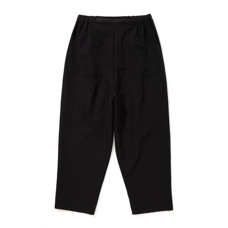 Embroiderd Logo Strech Easy Pants_Black