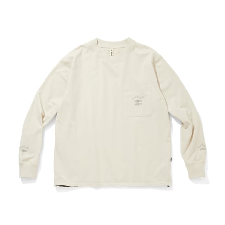 CCCxKEEN HARVEST LS TEE_WHITE CAP