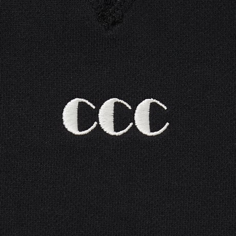ARCHIVE SALE_Embroidered Logo Switching Cotton Sweatshirt_Black