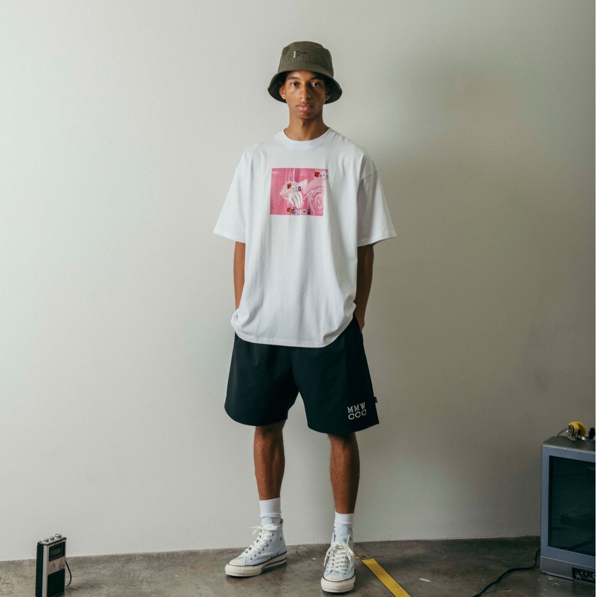 新品 定価19800円 シティーカントリーシティー 24ss ワイド ショーツ 新品 シティーカントリーシティー 24ss ワイド ショーツ