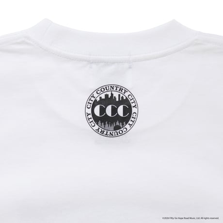 CITY COUNTRY CITY x BOB MARLEY_COTTON T-SHIRT_LEGEND_WHITE