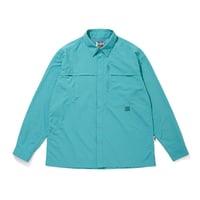 TASLAN NYLON  L/S SHIRTS_BLUE