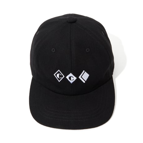 Embroidered Logo Denim Cap_City Country City_Black