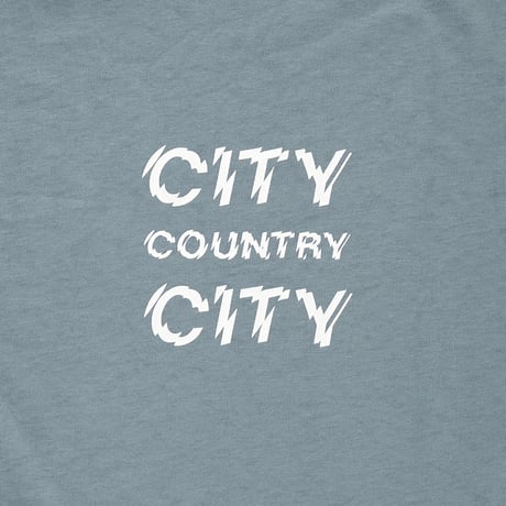 Cotton T-shirt_City Country City_DEEP BLUE