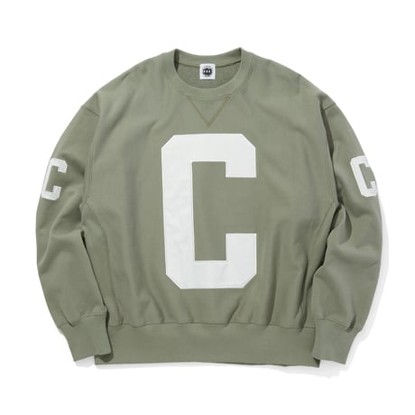 APPLIQUE LOGO COTTON SWEATSHIRT_CCC_OD