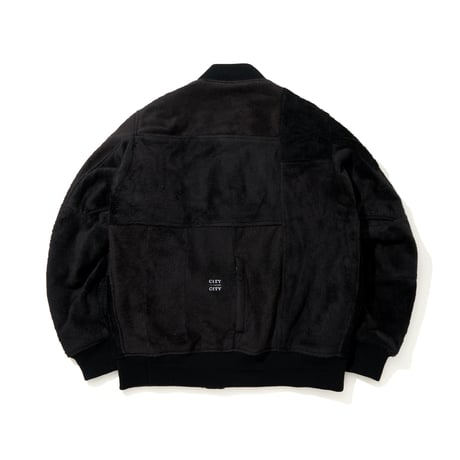 CITY COUNTRY CITY x OLDPARK＿FLEECE MA-1_BLACK#7