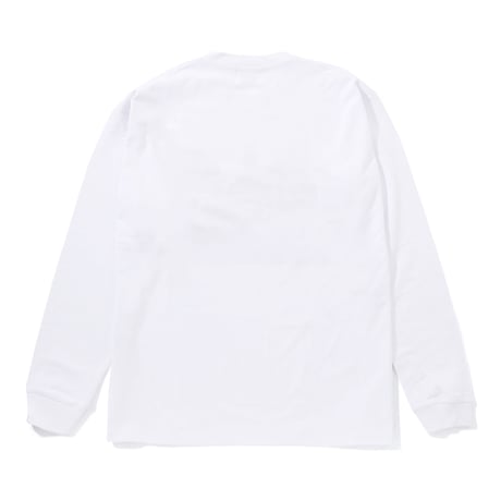 Cotton L/s T-shirt_House,Dance,Deep_White