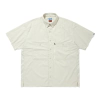 TASLAN NYLON  S/S SHIRTS_IVORY