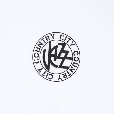 COTTON T-SHIRT_CITY COUNTRY CITY JAZZ_WHITE