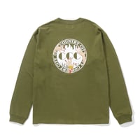 ARCHIVE SALE_Embroidered Logo Cotton L/s T-shirt_City Country City_Olive