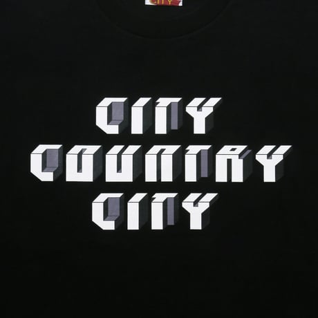 Cotton L/s T-shirt_Sound City Country City_Black