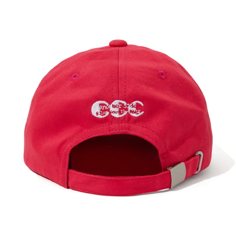 Embroidered Logo Cotton Cap_City Country City_Pink