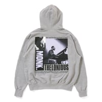 Cotton Hoodie_Thelonious Monk (Piano,Composer)_Gray