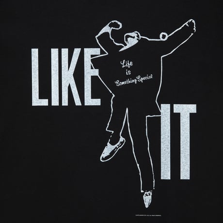 COTTON S/S T-SHIRT_LIKE IT_BLACK