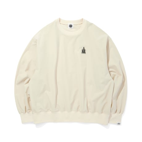 STRETCH CREWNECK_CREAM