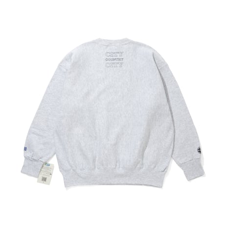 EMBROIDERED LOGO  DEADSTOCK SWEATSHIRT_CCC+C_AH GRAY#3