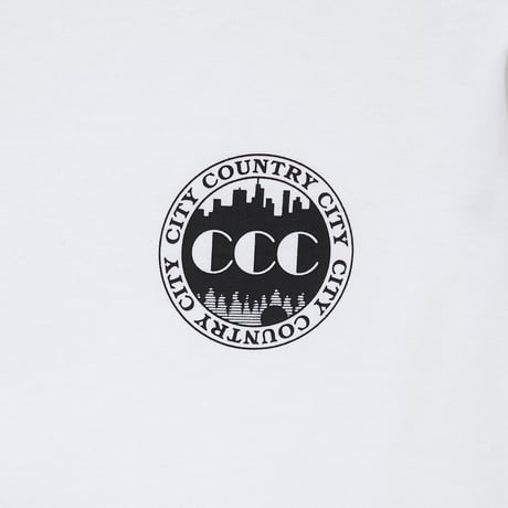 <Restock>Embroidered Logo Cotton T-shirt_CCCC_WHITE