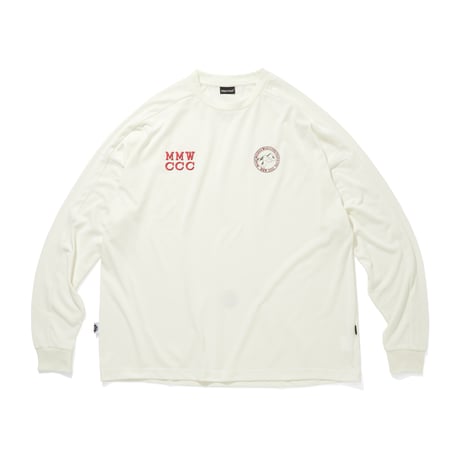 CITY COUNTRY CITY x Marmot_MMWCCC EVERYWHERE L/S T-SHIRT_WHITE