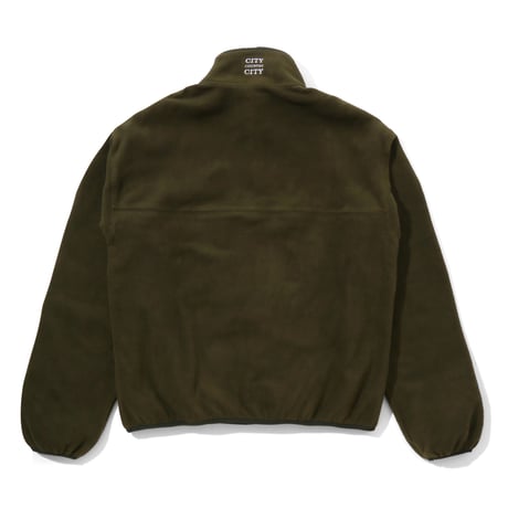 LOGO EMBROIDERY FLEECE PULLOVER