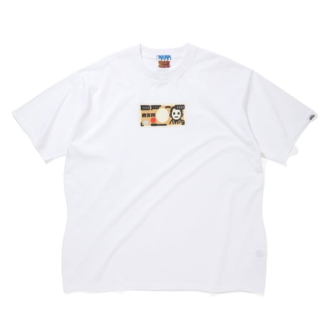 COTTON S/S T-SHIRT_マン券_WHITE