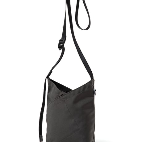 AZUMA SHOULDER BAG  NYLON OXFORD for CITY COUNTRY CITY_CHARCOAL
