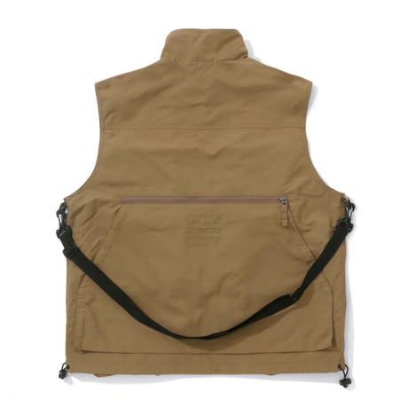 ARCHIVE SALE_Embroidered Logo 2way Nylon Vest