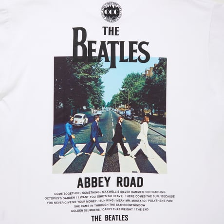 CITY COUNTRY CITY x THE BEATLES_COTTON T-SHIRT_001_WHITE