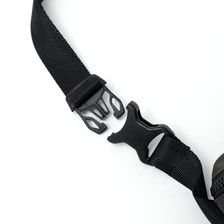 EVERYDAY WAIST POUCH  NYLON OXFORD for CITY COUNTRY CITY_CHARCOAL