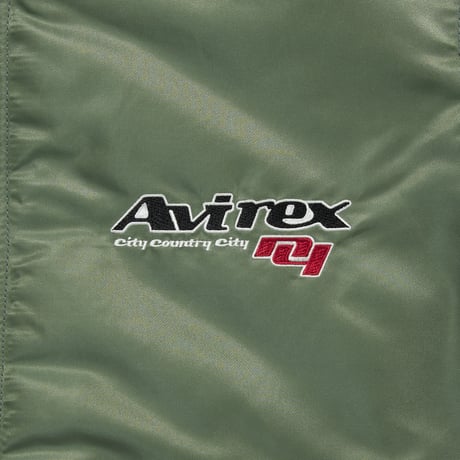 CITY COUNTRY CITY x AVIREX_EMBROIDERED LOGO MA-1_OD