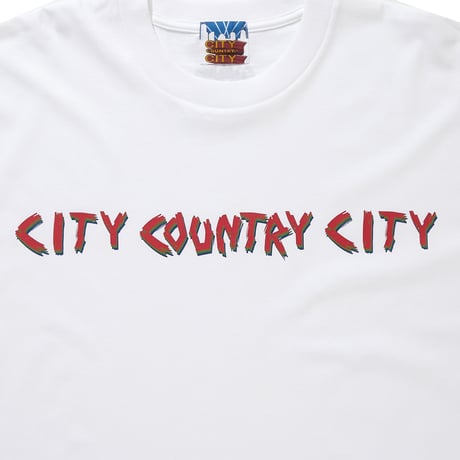 Cotton T-shirt_City Country City_WHITE
