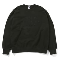 APPLIQUE LOGO COTTON SWEAT SHIRT