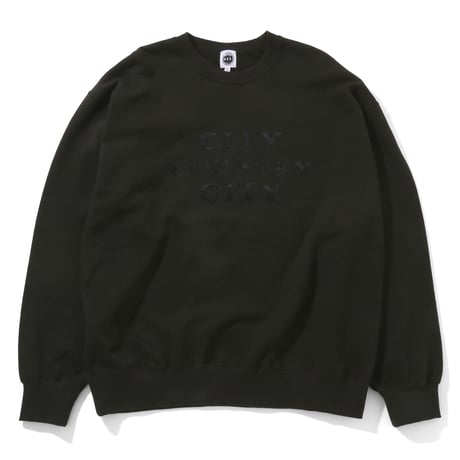 APPLIQUE LOGO COTTON SWEAT SHIRT