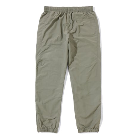 EMBROIDERED LOGO NYLON PANTS
