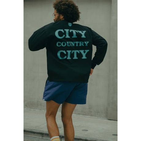 COTTON L/S T-SHIRT_CITY COUNTRY CITY_WHITE