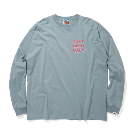 Cotton L/s T-shirt_City Country City_Deep Blue
