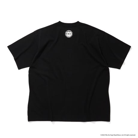 CITY COUNTRY CITY x BOB MARLEY_COTTON T-SHIRT_LIVE!_BLACK