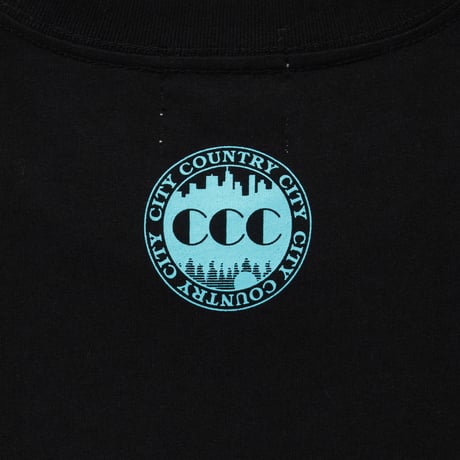 CITY COUNTRY CITY x WAR_COTTON T-SHIRTS_ARTWORK BY MANKEY_BLACK